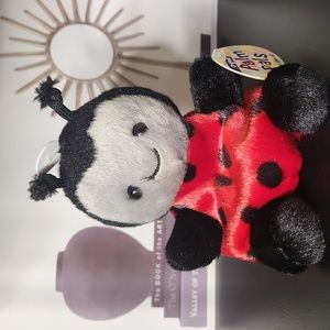 Palm Pals 5" lil Spots Ladybug Plush Toy NWT